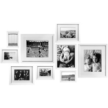 9 Piece Slim Box Frame Gallery Wall Set